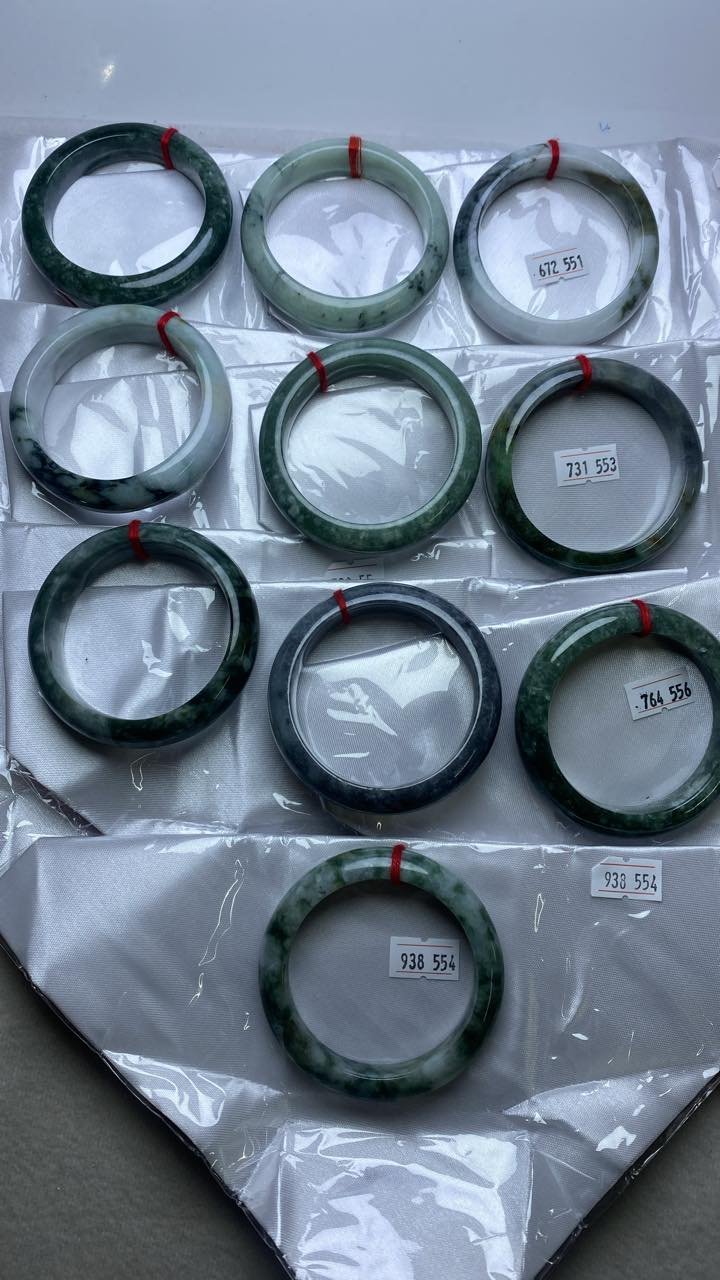 A貨緬甸翡翠手鐲，B431~B440